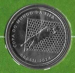 Brasil - - - "Brasil 2014  -  Jogadas do Futebol" - - - - - Moedas