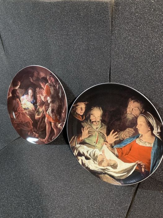 Pratos Decorativos EXCLUSIVOS Louça Vista Alegre Festa Natal 1993/1998