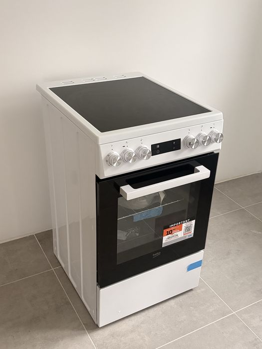 NOWA Kuchnia BEKO FSM57300GW | Ceramiczna | Termoobieg |