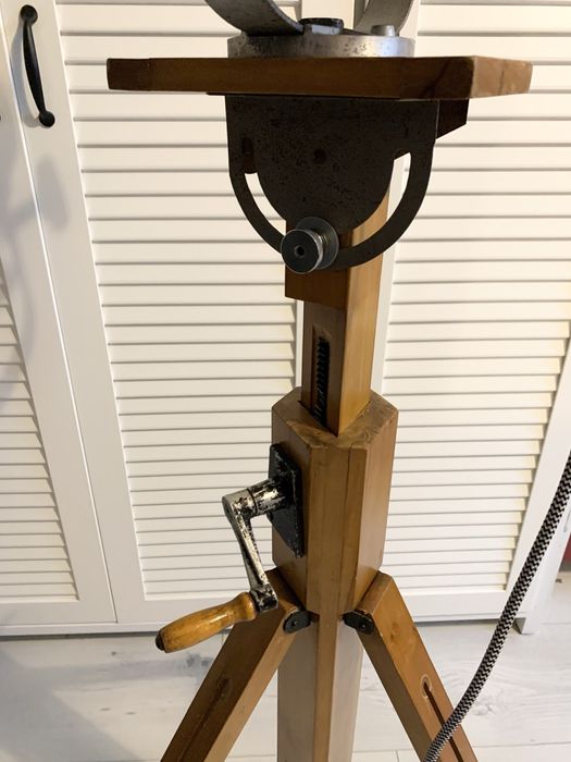 Lampa podlogowa stojaca loft vintage prl industrial