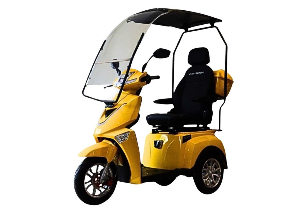 Electroride Fasti 3 Max: Trójkołowy skuter elektryczny z daszkiem