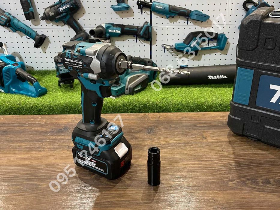 Гайковерт акумуляторный безщеточный Makita DTW500BL 36V 8A винтоверт