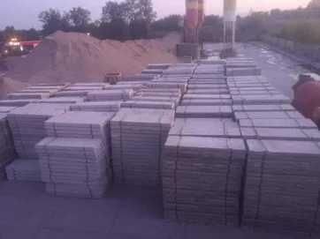 Płyta drogowa monowska blok betonowy oporowy