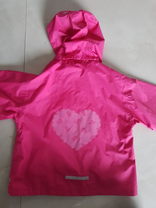 Płaszczyk kurtka przeciwdeszczowa 98 104 z kapturem Ponczo 98/104