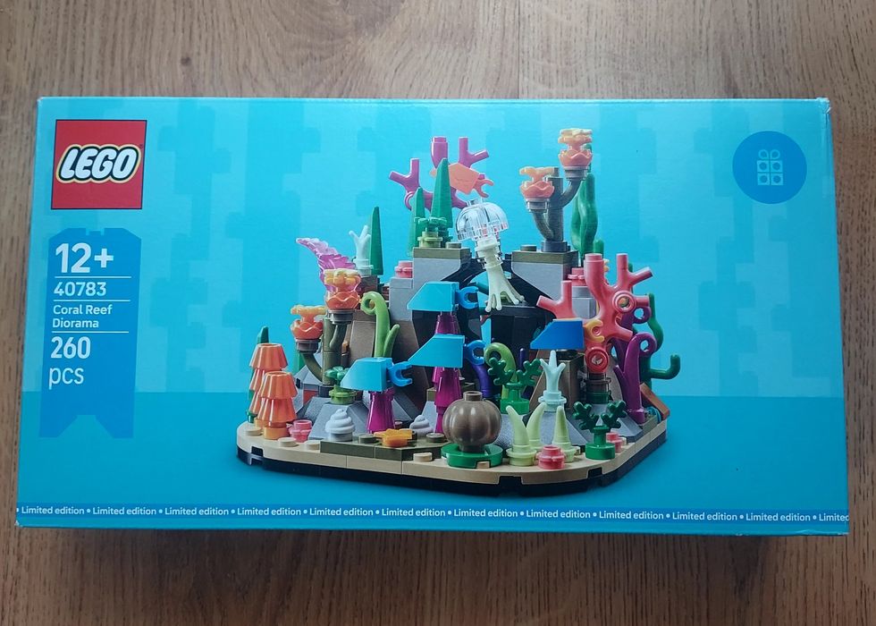 Lego 40783 Coral Reef Diorama limited edition nowe