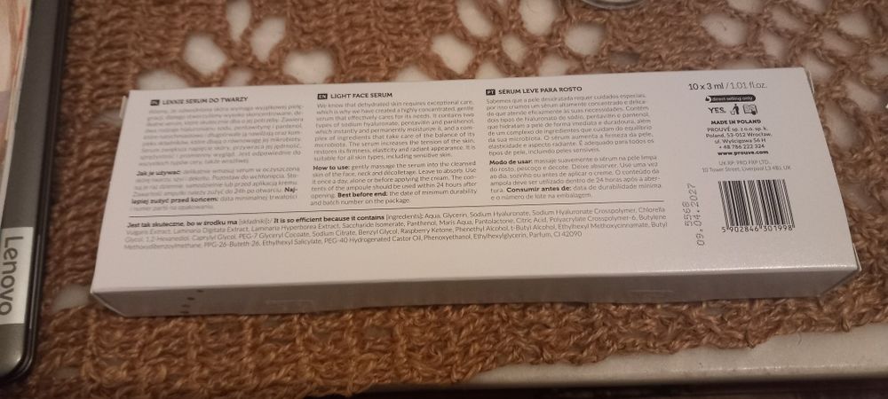 Sérum Facial ligeiro