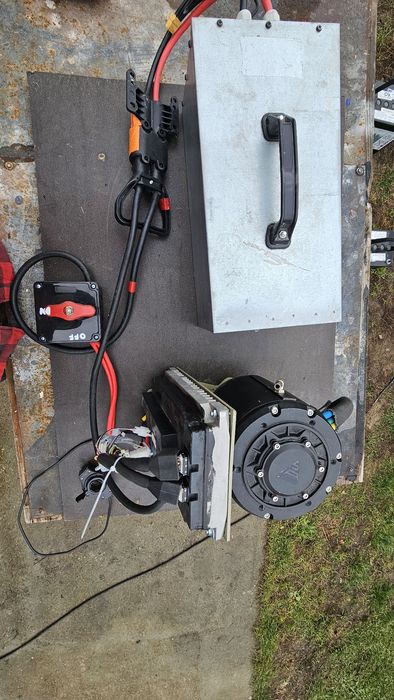 Zestaw kit 15 kw bldc quad, buggy, łódka