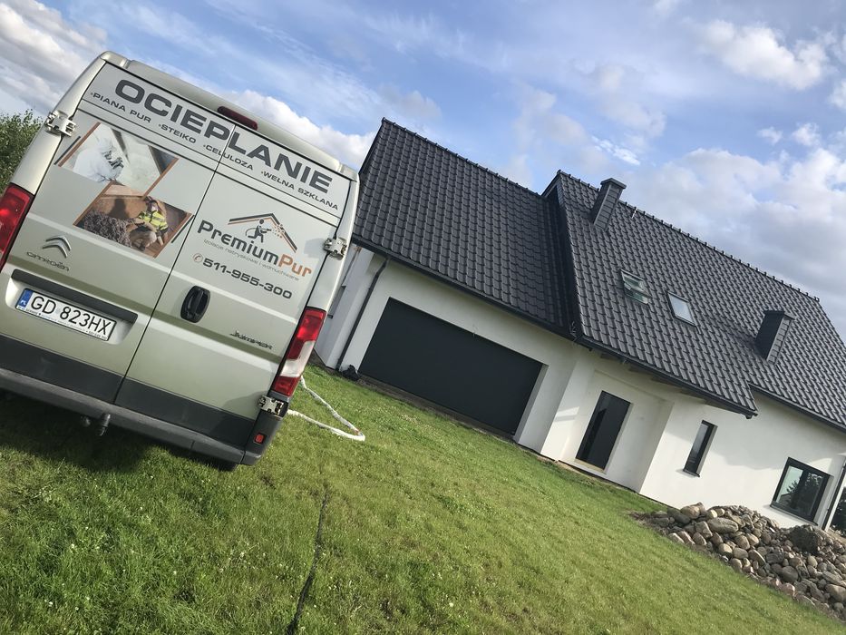 Ocieplenie ocieplanie pianą pur -> Rypin -> Darmowy dojazd i pomiary !!!