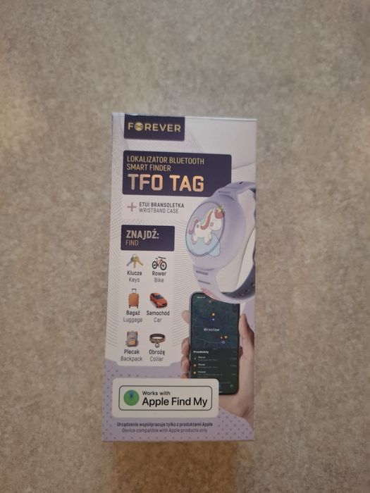 Lokalizator bluetooth smart Finder etui bransoletka apple