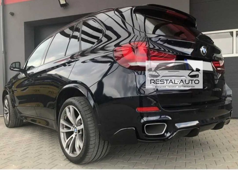 обвес bmw x5 f15 M-Performance Черный м пак аеро кит губа Диффузор