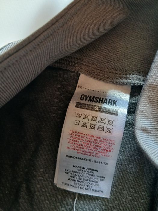 Кофта gymshark серая