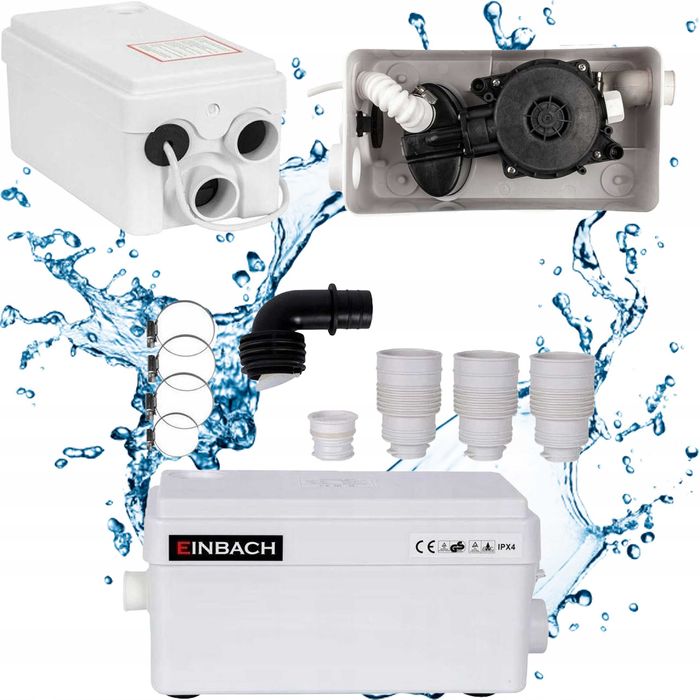 Pompa do WC Przepompownia Wody AQUASAN MINI IBO 250W