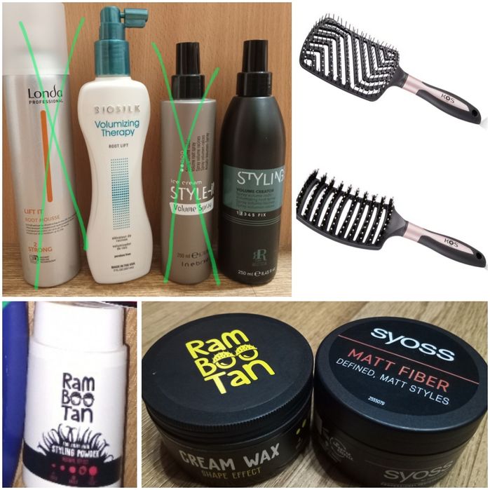 Паста віск воск для укладання волосся BioSilk RRline пудра k.o.s.