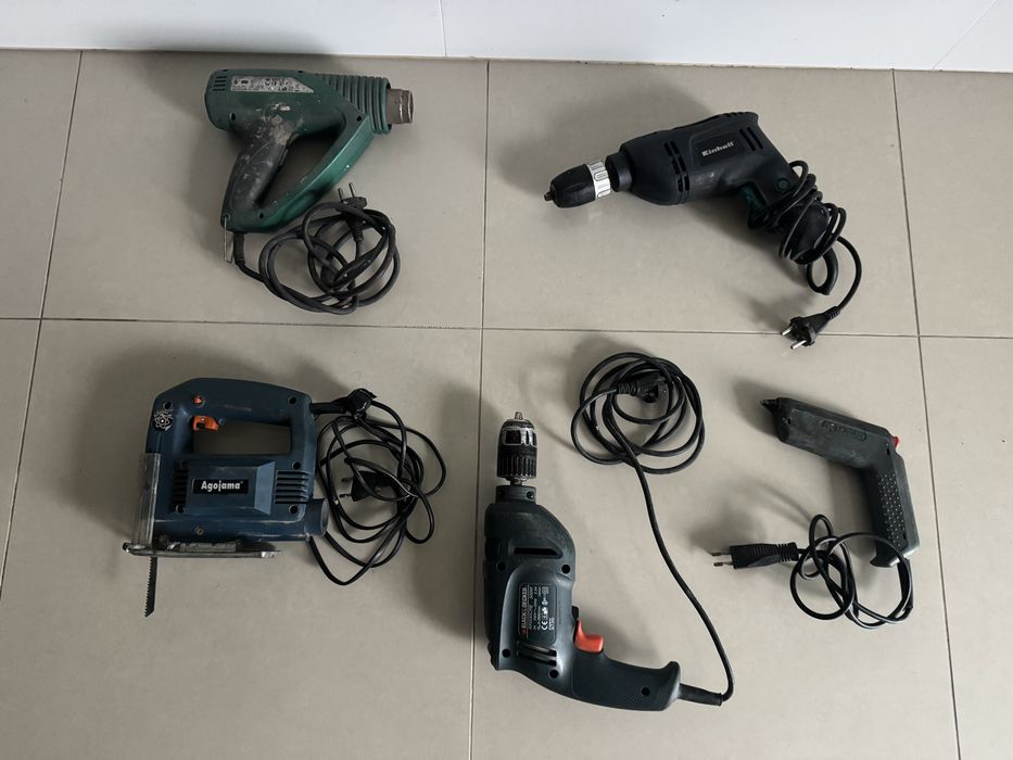 Varias maquinas eletricas berbequim etc .