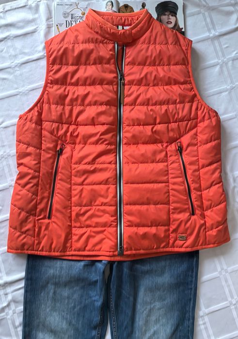 Bezrękawnik Męski Pikowany Camel r.M/L