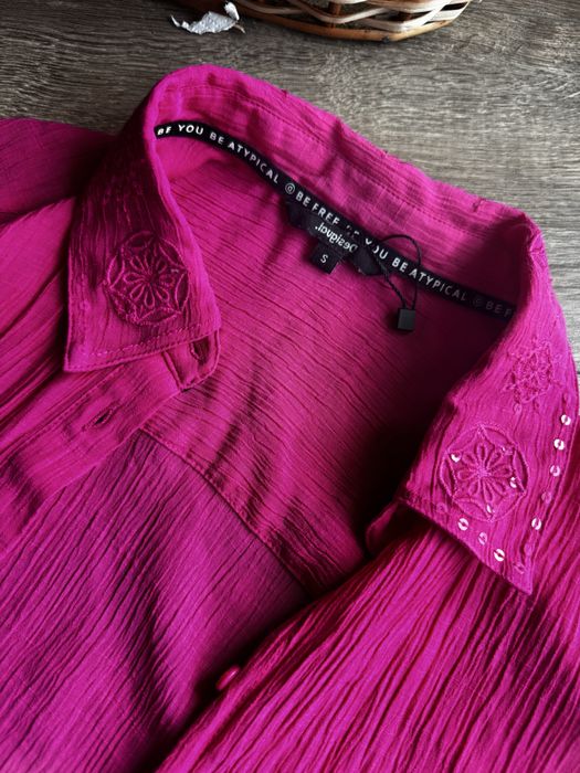 Muslinowa koszula 70% viskoza