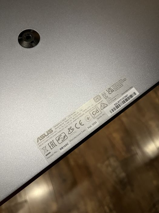 Монітор портативний 14" ASUS ZenScreen MB14AC