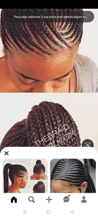 Faço todo tipo de tranças , preço acessível