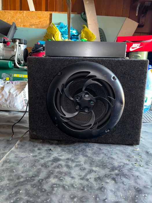 Tuba do auta subwoofer neo wzmacniacz axton
