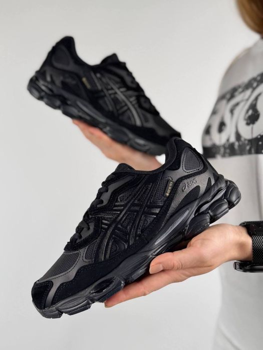 Жіночі чорні кросівки Asics! Нові! Оплата при отриманні! Розміри: 37,38,39,40,41