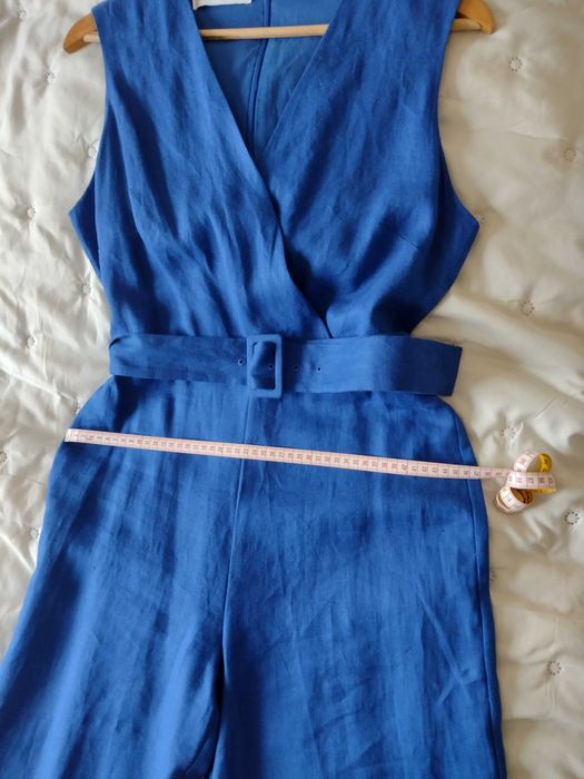 kombinezon z lnu MANGO