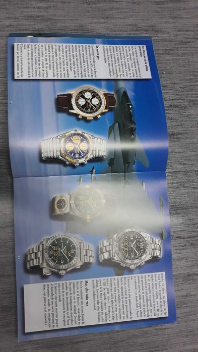 Catálogo  de relógios  Breitling
