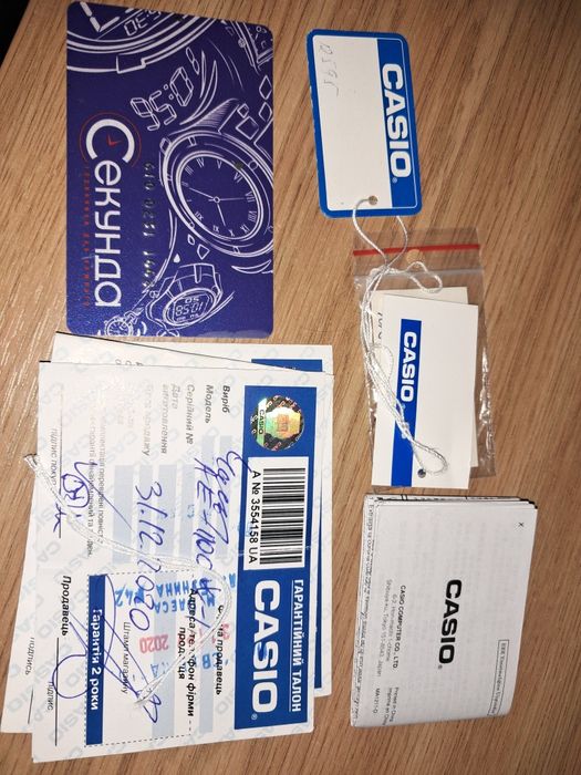 Продам часы касио , оригинал.