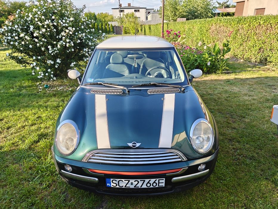 Mini Cooper zielony
