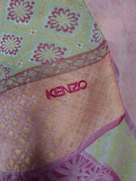 Szal szalik ładny kolorowy Kenzo