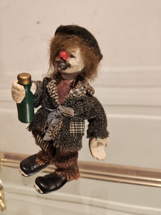 Klaun ręcznie robione vintage