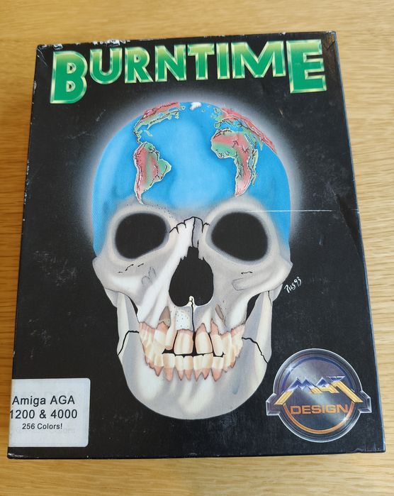 Gra Burntime Amiga rzadka kompletna testowana!