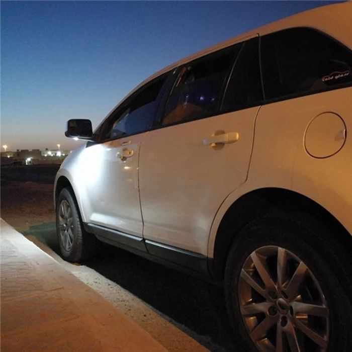 Штатная LED подсветка боковых зеркал и двери для Ford Edge Fusion