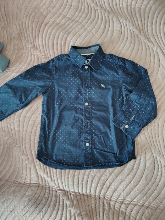 Koszula h&m 104 granatowa