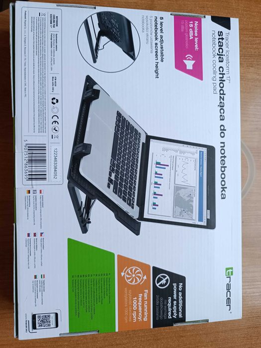 Stacja chłodząca do notebooka Tracer