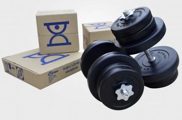 ‼️Гантели‼️металлический гриф ABS покрытие Наборные(разборные)10-28кг