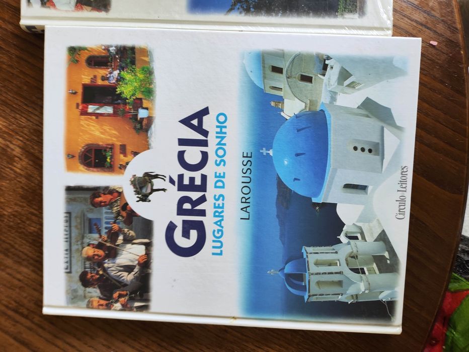Livros coleção lugares de sonho círculo de leitores novos