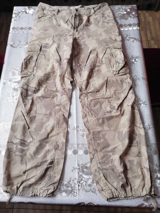 Bojówki damskie moro w rozmiarze XL