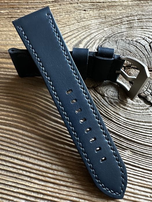 Pasek do zegarka Panerai 26 mm handmade skóra ręcznie robiony