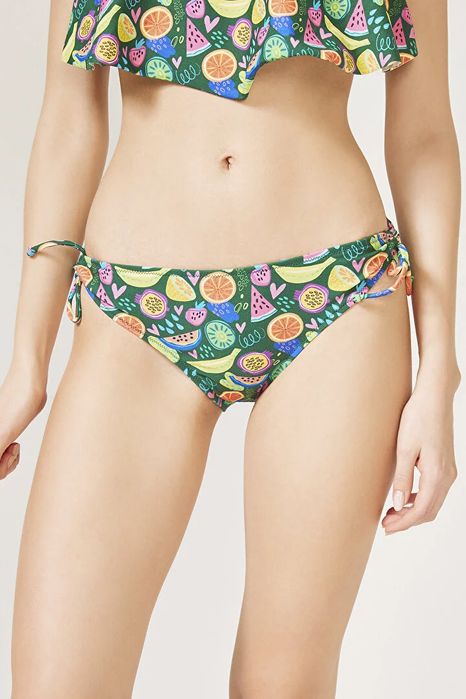 Penti - Bikini Dół Owocowy Nadruk Wiązanie r. 36