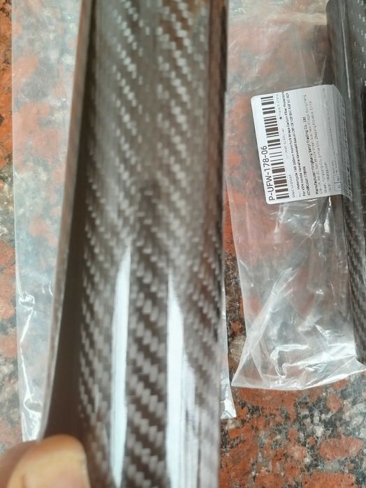 Захист передньої вилки для мотоцикла ( карбонн)