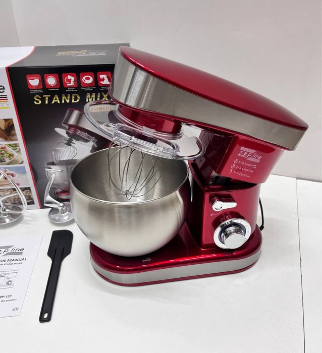 Тестомес Zepline 137 7 Литров 3500WATT