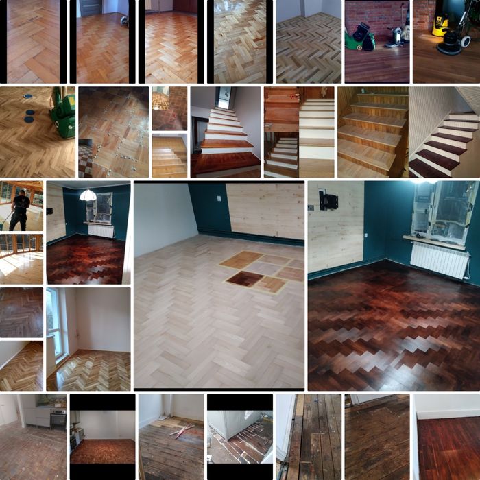 Cyklinowanie bezpyłowe parkietow , Renowacja schodów