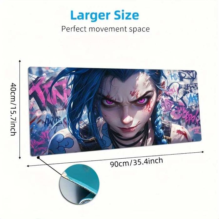 Tapete rato grande Jinx