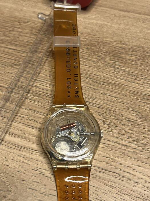 Relógio Swatch Código Genético