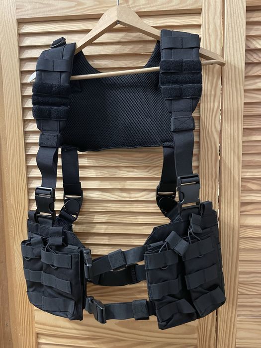 Chest rig ASG kamizelka taktyczna harness airsoft praktycznie nowa