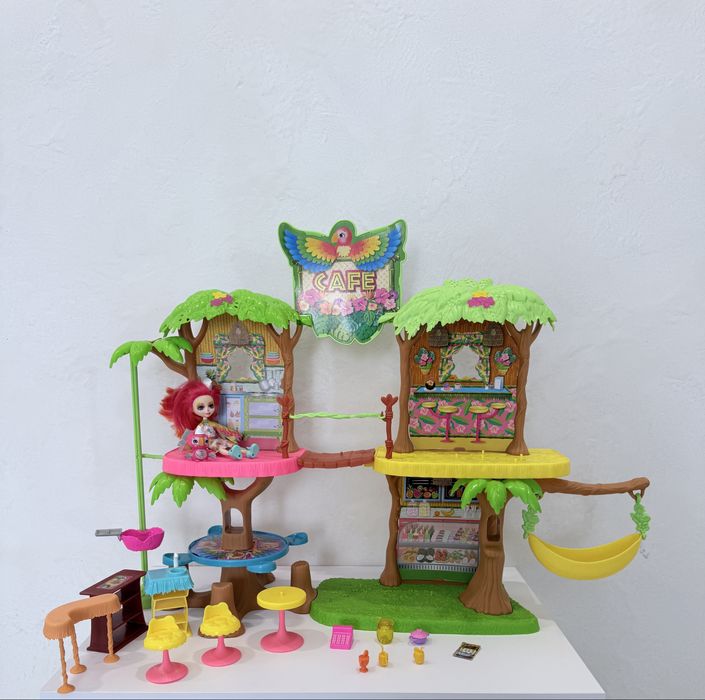 Кафе Enchantimals Junglewood, джунглі іграшковий набір енчентімалс