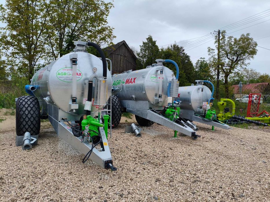 Wóz asenizacyjny 5000l Agro-Max beczkowóz od ręki // 8000 10000