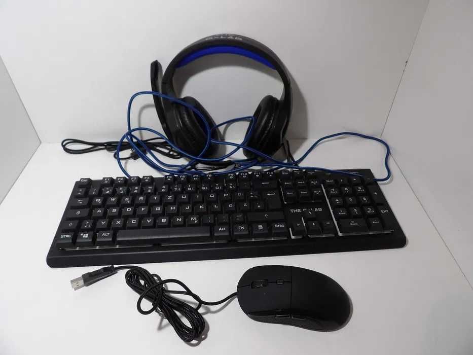 Klawiatura G-lab combo selenium :Klawiatura, myszka, słuchawki