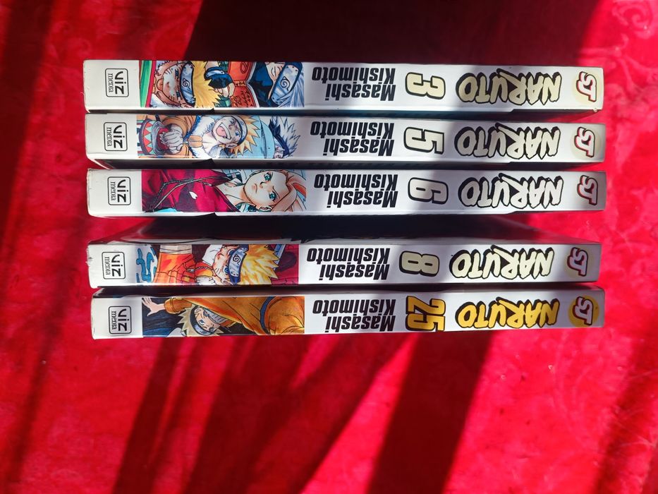 Mangá Naruto em Inglês