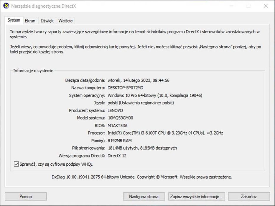 Lenovo M710q - 376GB 8GB